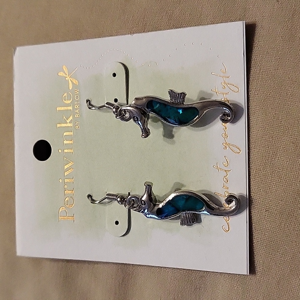 Seahorse earrings